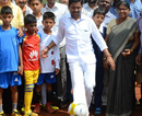 Mangalore: Mayor Inaugurates Independence Cup football tourney at Nehru Maidan
