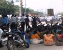 Dennial of Cabinet berth for Kundapur MLA Haladi Srinivas Setty triggered protests