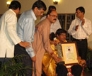 Mangalore: Konkani Kutam-Bahrain Award Conferred on Vally Vagga
