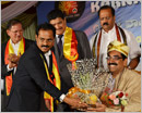 Sharjah: Mayura award conferred on Sudhir K Shetty at the 11th Anniversary grand celebration of KSS