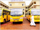 Bus facility for the students of Don Bosco English Medium School inaugurated
