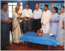 Udupi: State Bank of Mysore, Shirva branch Donates Ceiling Fans to Manasa Centre, Pamboor