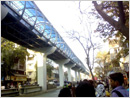 The Metro and Train stations, BEST bus terminals, Bridges and Skywalks The Metro and Train stations, BEST bus terminals, Bridges and Skywalks