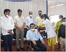 Mangaluru: Vaccination drive held at MCC Bank Ltd