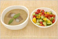 Soups, salads for weight loss in summer