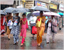 Rains drench Mangalore; Kolnad in Bantwal receives 102 mm