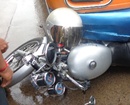 Mangalore: Motor cyclist critically wounded in City Bus Collision