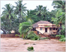 Mangalore monsoon mayhem: 3 families shifted after house wall collapse