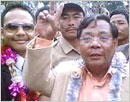 BJP supports Sangma after division in NDA