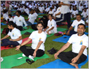 Hundreds attend International Yoga Day event in Abu Dhabi