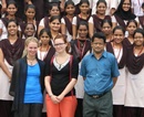 Udupi: German Students Interact with Students of Milagres College, Kallianpur