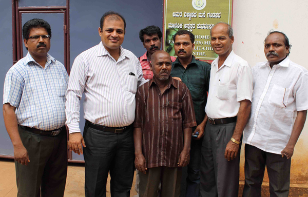 Udupi: Destitute Subraya cared by Vishwasadamane, reunited with family after 6 years
