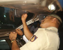 Mangalore: Police take action against the vehicles with Tint films