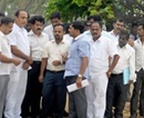 Udupi: Minister Vinay Kumar Sorake Visits Sea-erosion Prone Areas across District