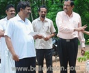 Udupi: Z P President Upendra Nayak assures safety across the road through Babbarya Lake of Belle