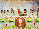 Diocese of Mangalore celebrates ordination of five new priests at Alangar