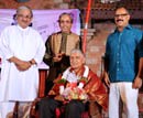 M’lore: Mandd Sobhann felicitates Konkani Sahitya Academy New President Roy Castelino