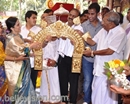 Udupi: Congress Leader Shyamanoor Shivashankarappa Pays Obeisance to Deity Siddi Vinayaka at Hattiya