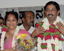 M’lore: Mahabala Marla elected City Mayor, Kavita - Deputy Mayor