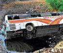 Ratnagiri: 20 feared killed as bus falls into river