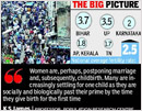 South India lags national fertility rate, slows population boom