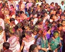 Kundapur: Holi Celebrations Reaches Peak in Town with Merrymaking Youth
