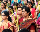 Udupi: Pangala parish observes Palm Sunday