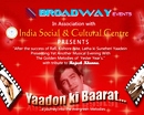 Abu Dhabi: Yaadonki Baarat - a musical event par excellence at ISC on Apr 10