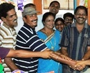 Moodubelle: Congress workers celebrate victory of  Vinaykumar Sorake