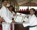 Mangalore: Black Belt Awarded to Karatekas of Coastal Karnataka