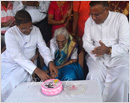 Udupi/M’Belle: Cecilia Mathias steps into 100th year with Thanksgiving Mass and good wishes