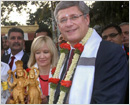 Canadian PM Stephen Harper ’marries again’ in Bangalore