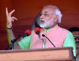 Govt using Indian Mujahideen to stop me, says Modi