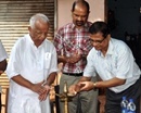 Udupi: Railway Yatrikara Sangh erects Sign Board of former Minister George Fernandes