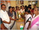 Mangalore: Congress celebrates Ninety-Sixth Birth Anniversary of Former PM Indira Gandhi