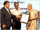 Bengaluru: Noted social activist Veronica Cornelio awarded Saarthak Naari -2016