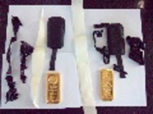 Mangaluru: City Airport Customs seize 2 Kgs gold concealed in 2 mobile pouches worth Rs 52 lac