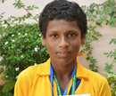 M’belle:  Hanumantha of Church Aided HP School selected for State level under 14 Athletic Meet