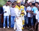 Hassan: Narasimharaja Aras performs Traditional Rites to conclude Vijaya Dashami