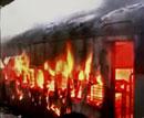 Two dead, seven injured as train catches fire in Gulbarga