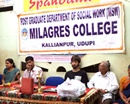 Udupi: Giants Group Contributes towards Building Block of Spandana Special School