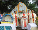 Milagres Cathedral celebrates the feast of Our Lady of Nativity of Blessed Mary with devotion