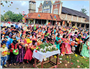 Monthi Fest celebration in Sacred Heart Church, Kolalgiri