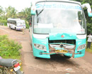 Moodubelle: Bus collides with bike: Bike rider and child in serious condition