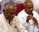 Mangalore: JDS Supremo Deve Gowda Regrets over Supporting Congress in State Regime