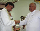 Udupi: Kuntalnagar parishioners celebrate the Birthday of Fr. Denis DSa