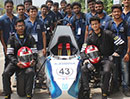 Student team from Dept. of Mechanical Engineering, SMVITM  at Buddh Internation