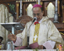 Blessing of Holy Oils & Chrism Mass held at Milagres Cathedral, Kallianpur