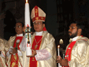 Easter Vigil held at Milagres Cathedral Kallianpur