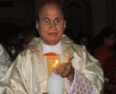 Udupi : Bishop Gerald Lobo Conducts Easter Vigil and Festive Mass at Milagres Cathedral, Kallianpur